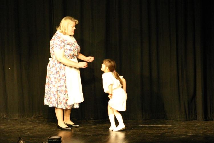 Kathleen and captain's daughter